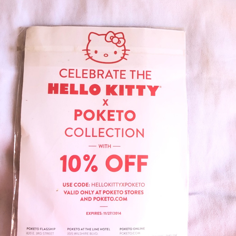 Hello Kitty mini notebook - Picture 3 of 3